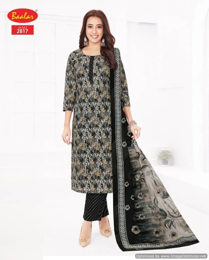 Baalar Zaara Vol 28 Cotton Wholesale Readymade Salwar Suit Catalog — Wholesale Salwar Suits, MPA wholesale from Surat — view 12